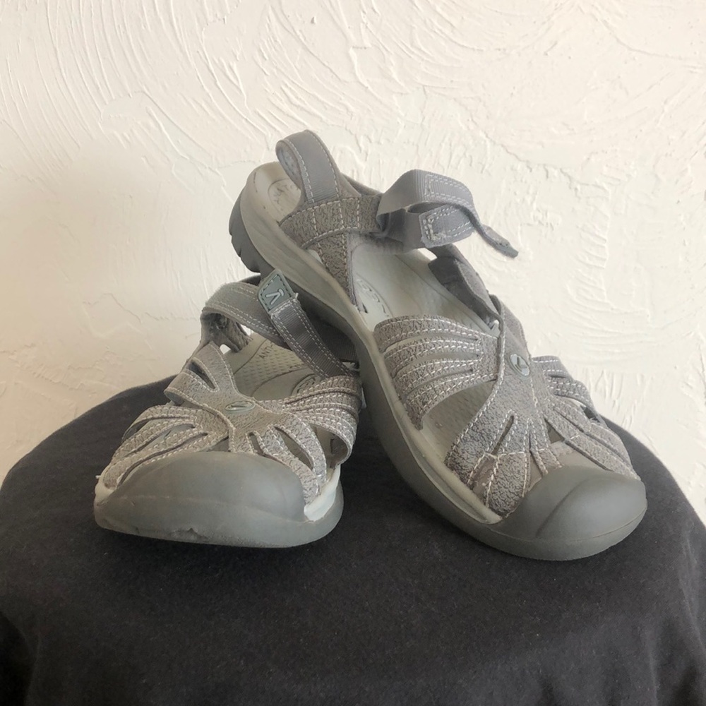 Green Keen Sandals